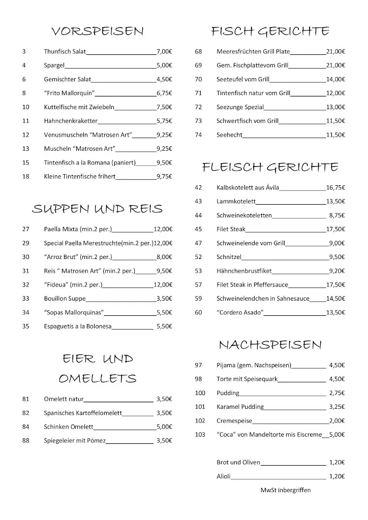 Menu_Restaurant Can Bernat de sa Parra_Porto Cristo_image_3