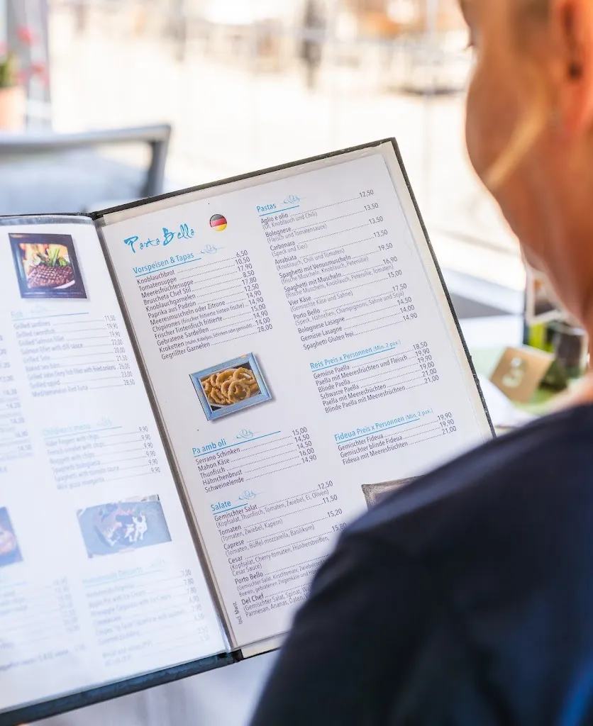 Menu_Restaurant Porto Bello_Porto Cristo_image_1