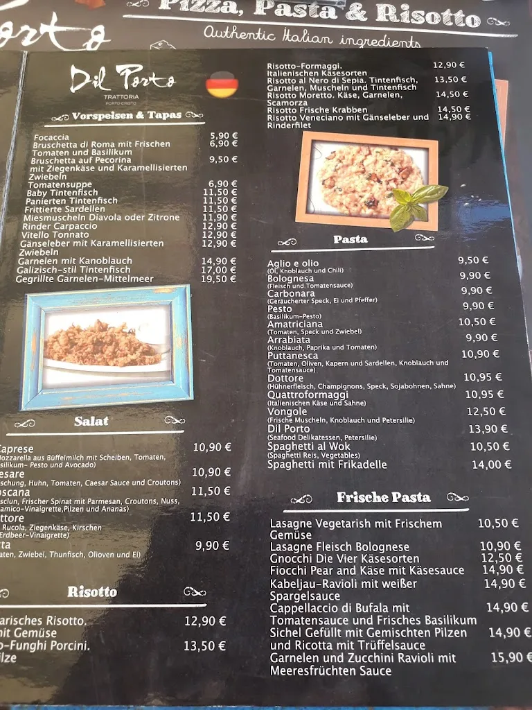 Menu_Trattoria del Porto_Porto Cristo_image_2