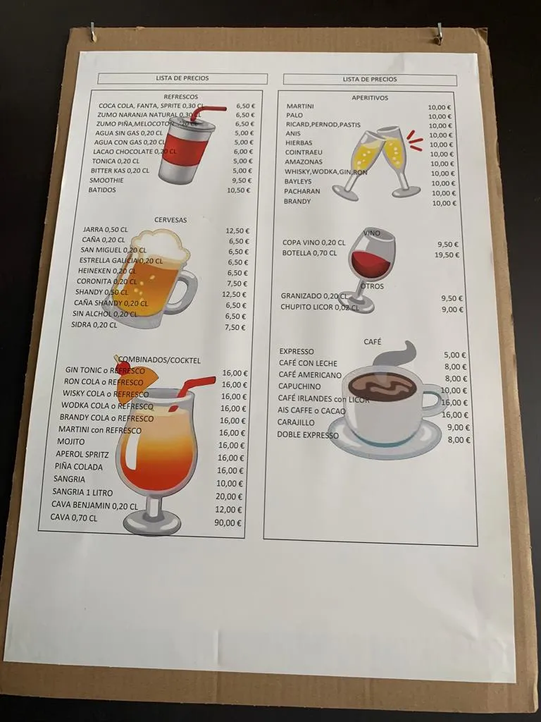 Menu_Restaurante El Patio_Porto Cristo_image_1