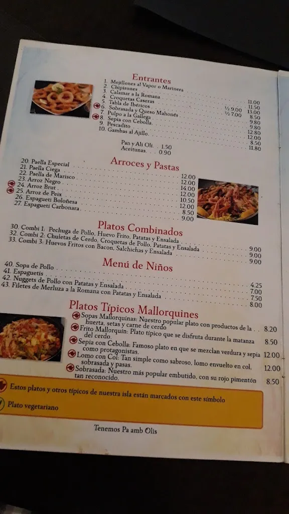 Menu_Restaurant Can Toni_Porto Cristo_image_2