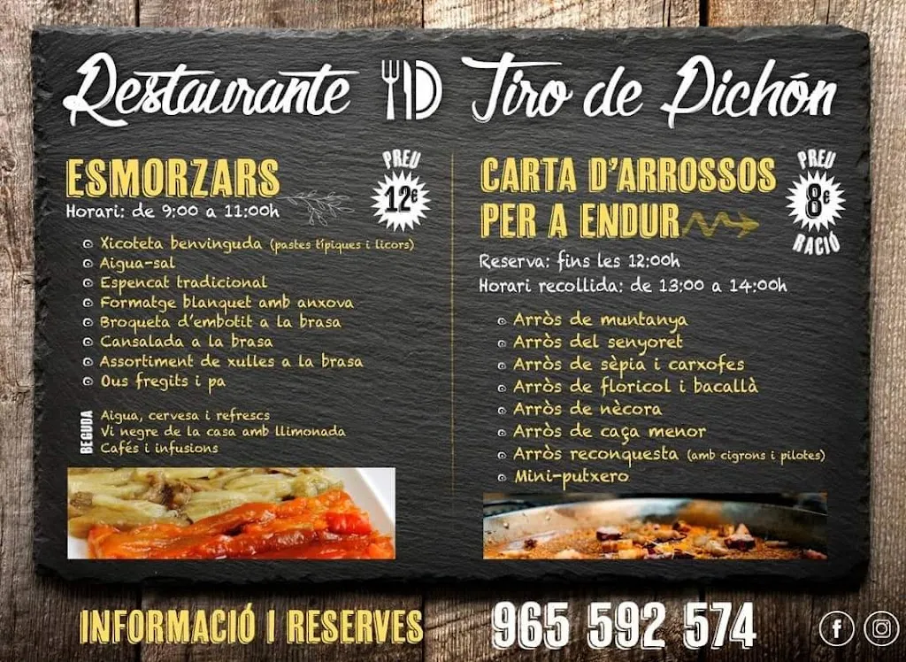 Menu_Restaurante Tiro de Pichón_Cocentaina_image_1