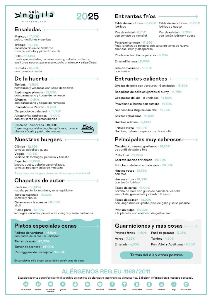 Menu_Cala Anguila_Porto Cristo_image_1