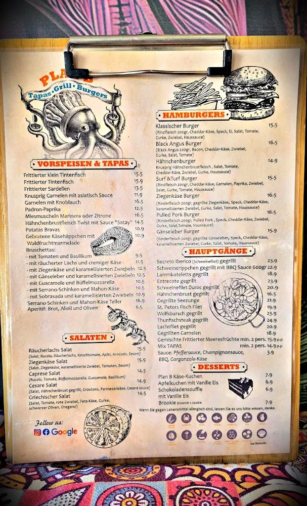 Menu_Plan B Tapas Grill Burgers_Porto Cristo_image_4