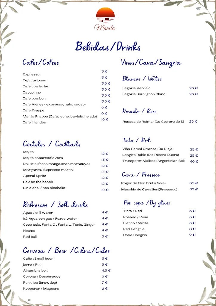 Menu_Manila Restaurante Ibiza_Sant Antoni de Portmany_image_2