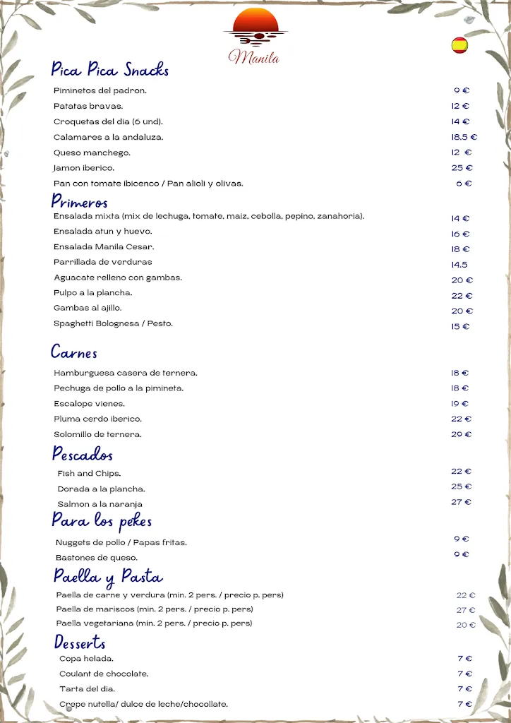 Menu_Manila Restaurante Ibiza_Sant Antoni de Portmany_image_3
