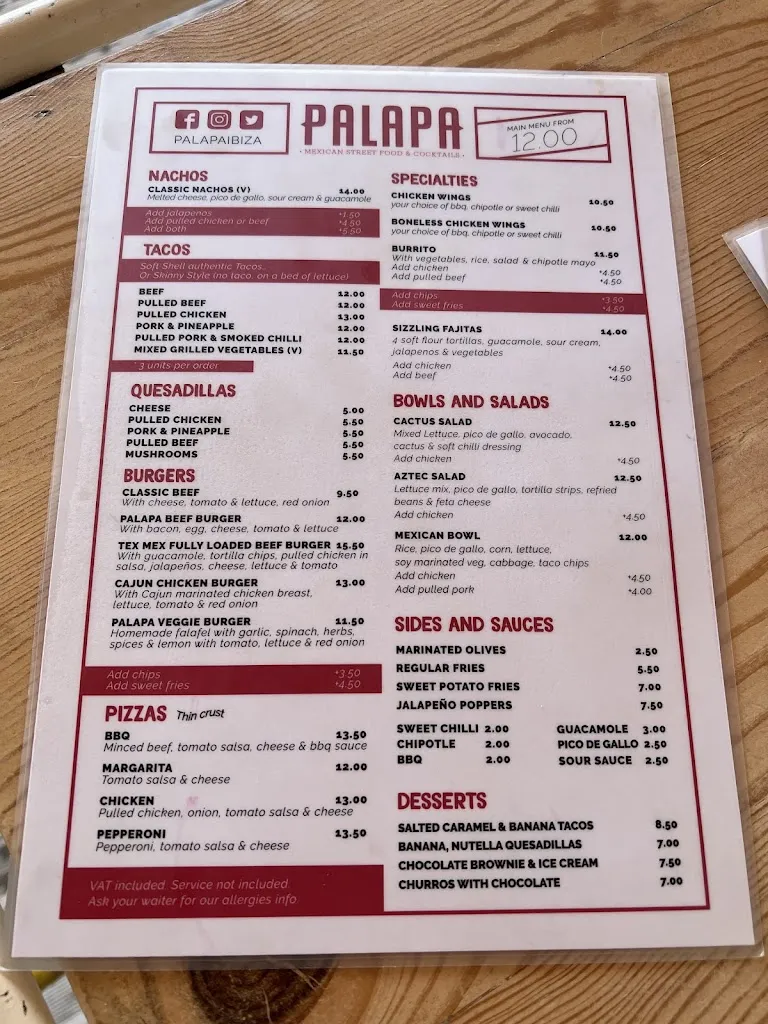 Menu_Palapa Ibiza_Sant Antoni de Portmany_image_4