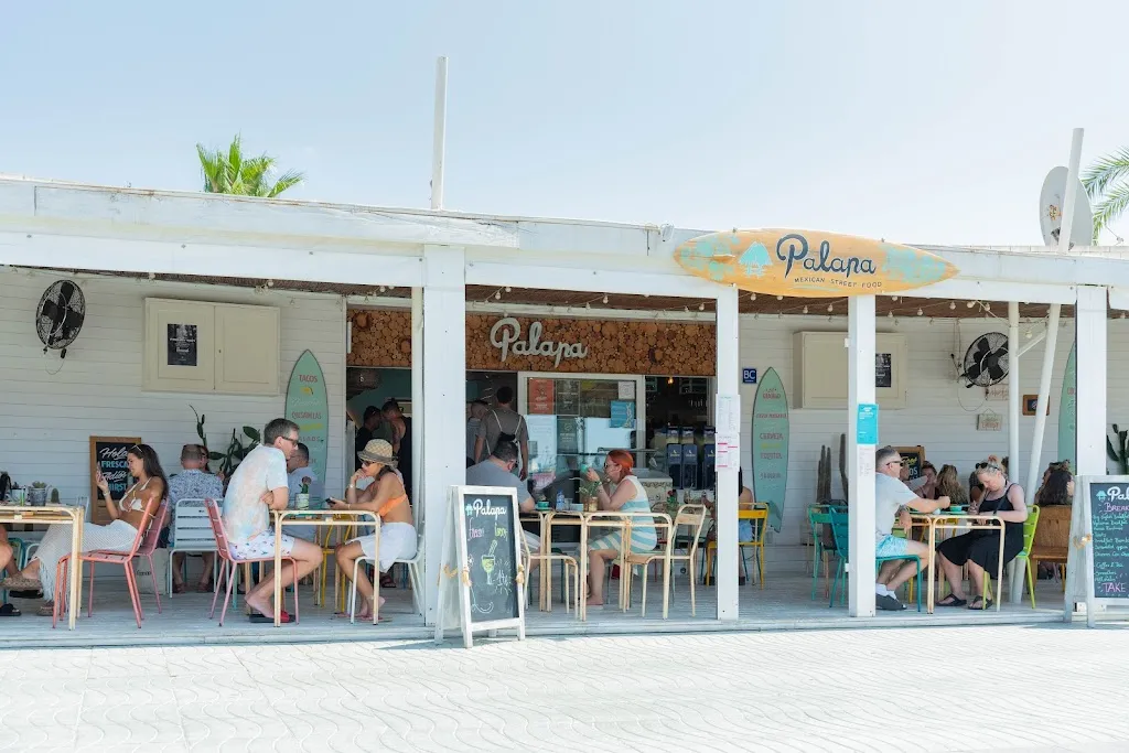 Palapa Ibiza restaurant in Sant Antoni de Portmany