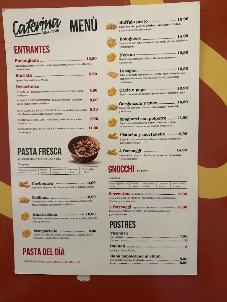 Menu_Caterina Pasta Stories_Sant Antoni de Portmany_image_1