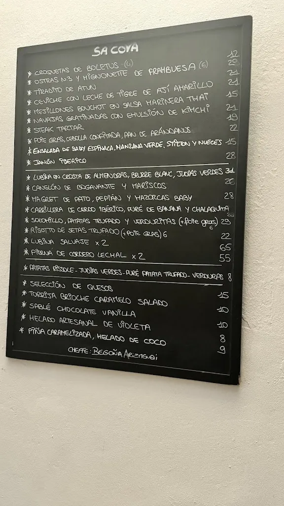 Menu_SA COVA - Downtown - Sant Antoni_Sant Antoni de Portmany_image_1
