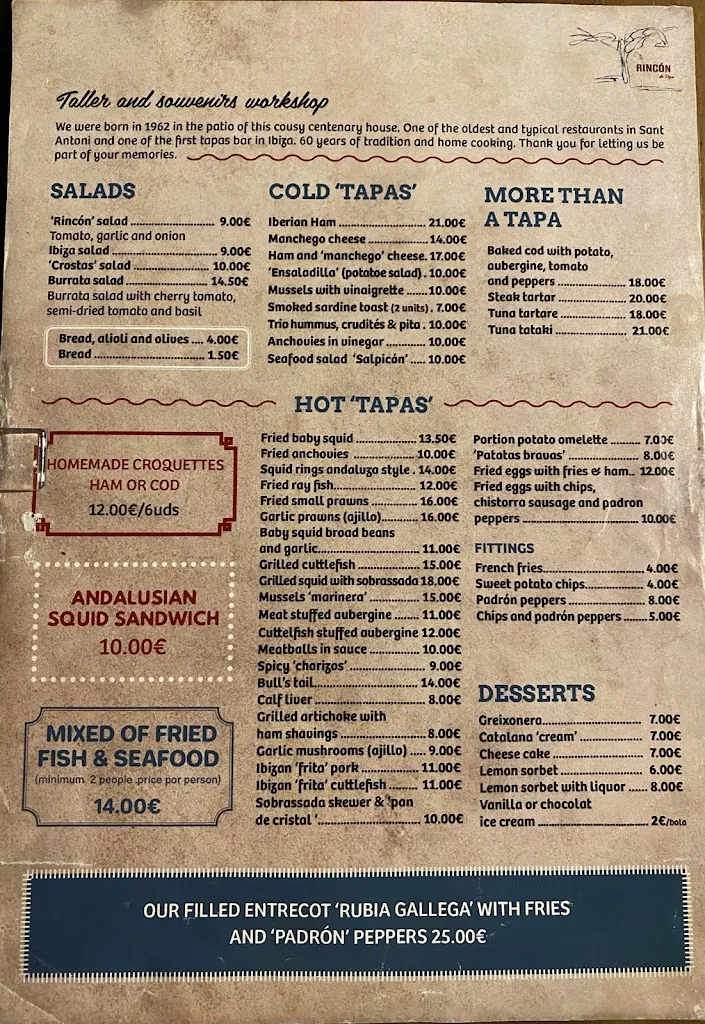 Menu_El Rincón de Pepe_Sant Antoni de Portmany_image_3