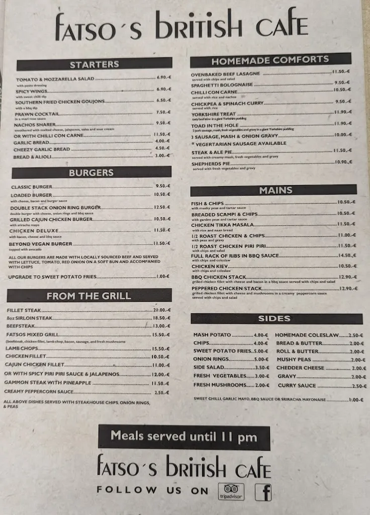 Menu_Fatso's Cafe_Sant Antoni de Portmany_image_1