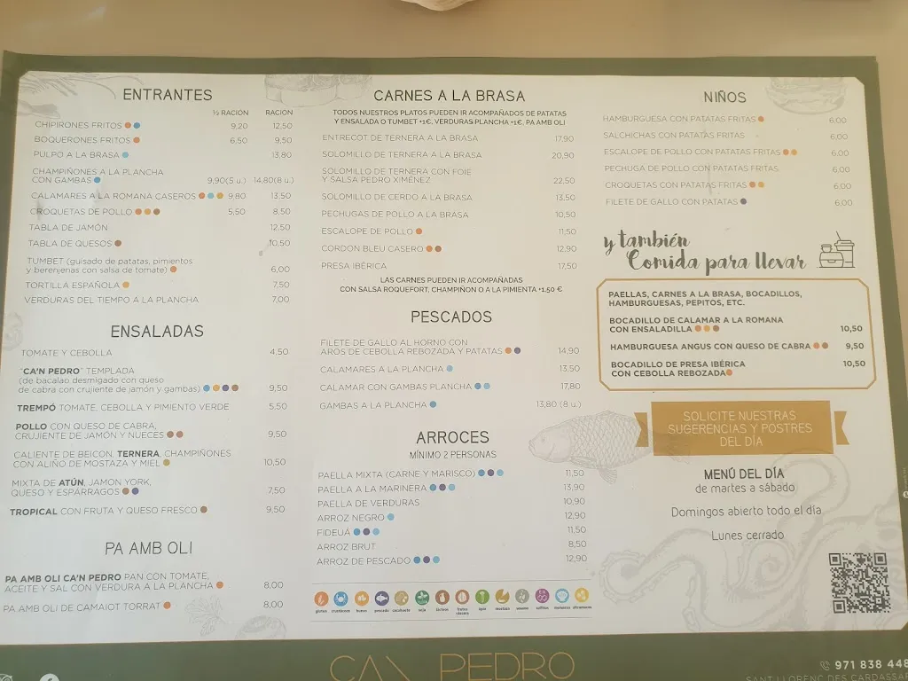 Menu_Can Pedro Grill_Sant Llorenç des Cardassar_image_4