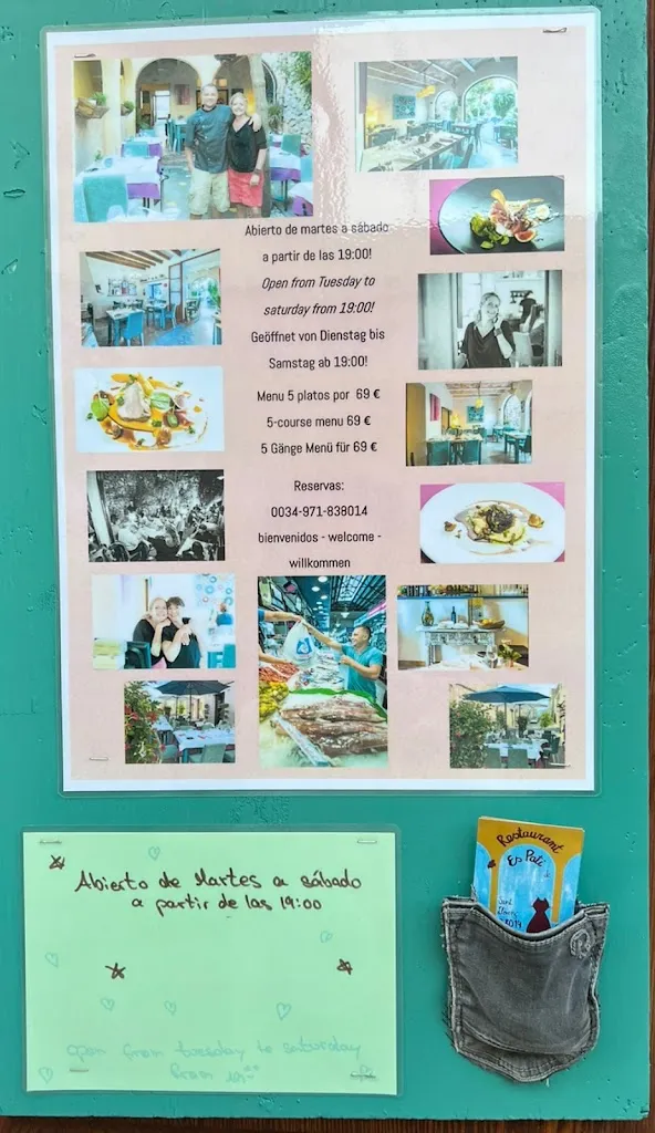 Menu_Restaurant Es Pati_Sant Llorenç des Cardassar_image_2