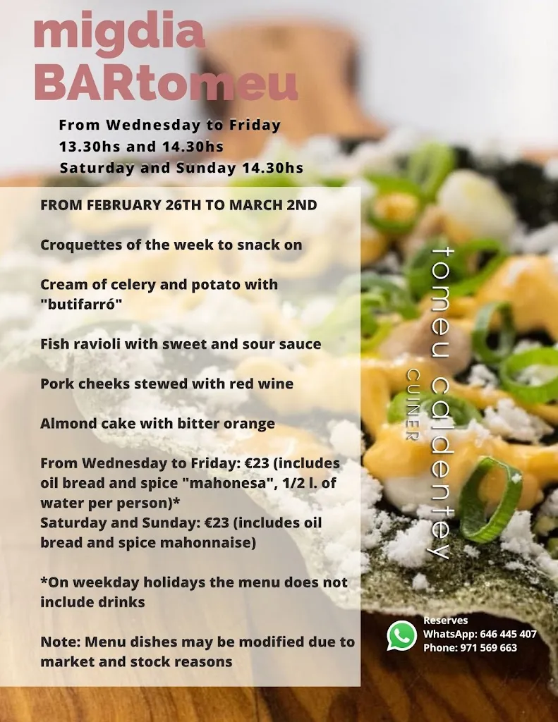 Menu_Tomeu Caldentey Cuiner_Sant Llorenç des Cardassar_immagine_3