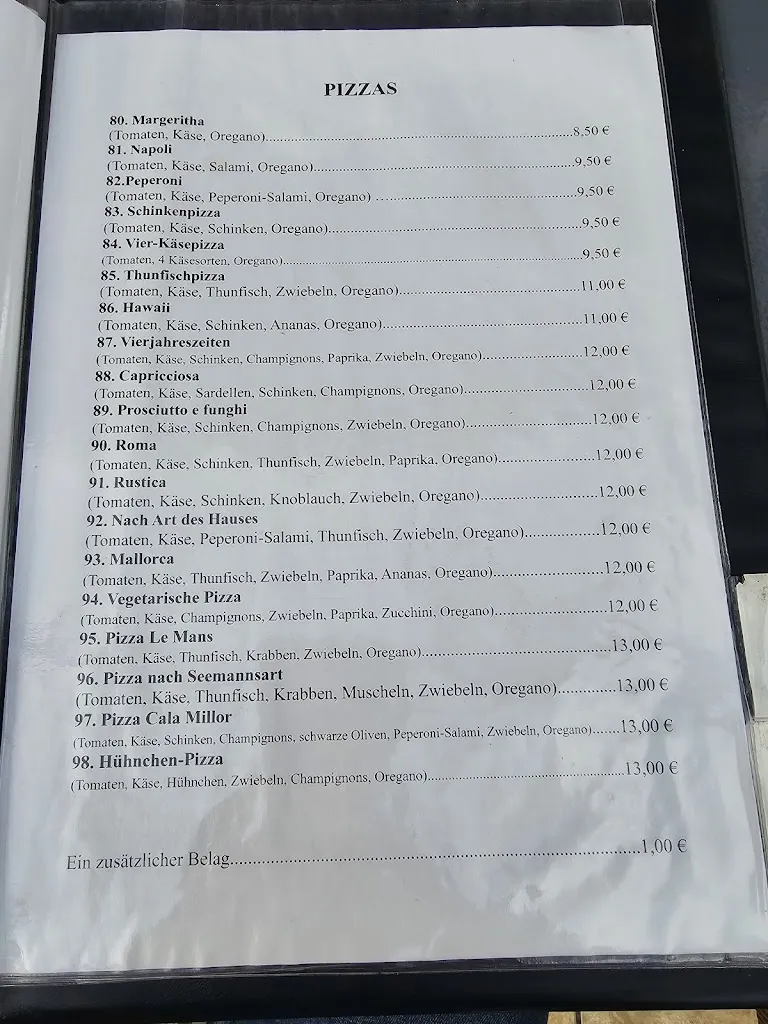 Menu_Pizzeria Le Mans_Sant Llorenç des Cardassar_image_2