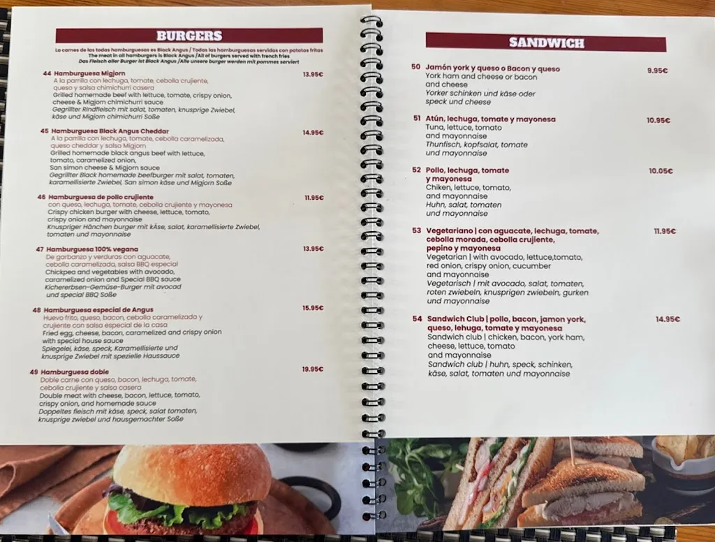 Menu_Migjorn_Sant Llorenç des Cardassar_image_2