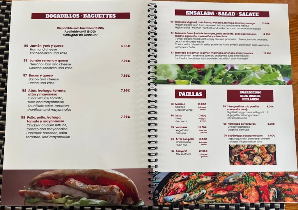 Menu_Migjorn_Sant Llorenç des Cardassar_image_4