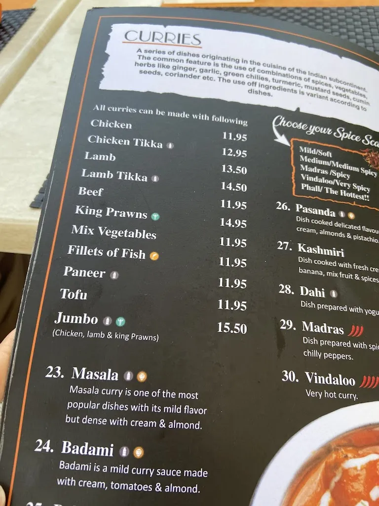 Menu_Indian Taj Tandoori Restaurant_Sant Llorenç des Cardassar_image_1