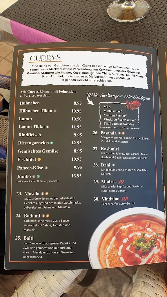 Menu_Indian Taj Tandoori Restaurant_Sant Llorenç des Cardassar_image_2