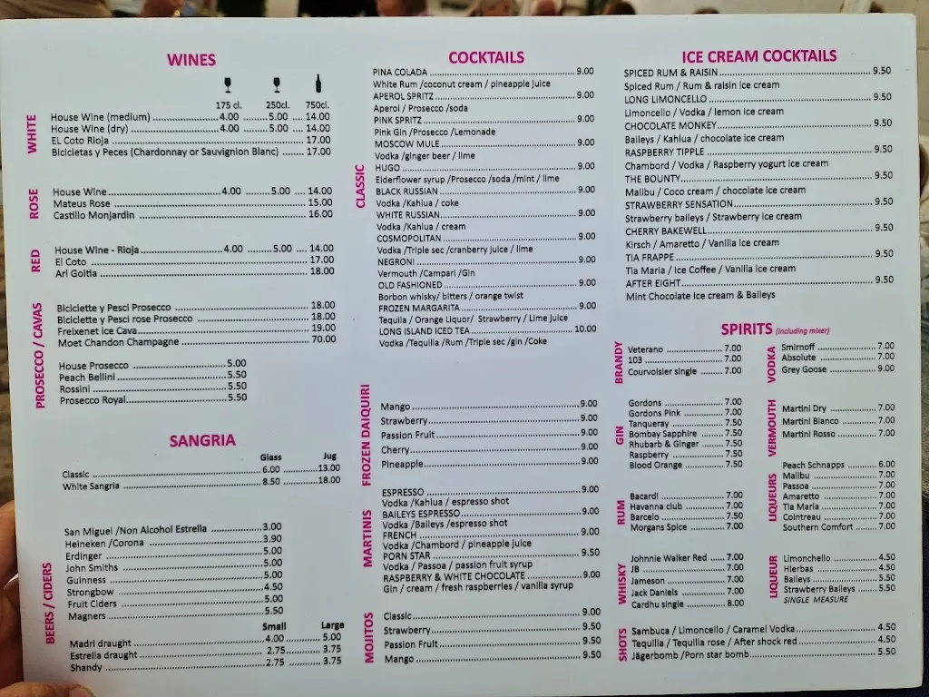 Menu_Stanley's_Sant Llorenç des Cardassar_image_1