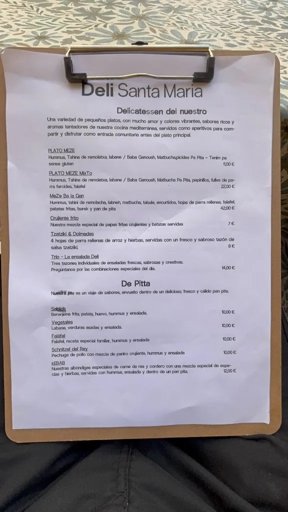 Menu_Deli - Santa Maria_Santa María del Camí_image_2