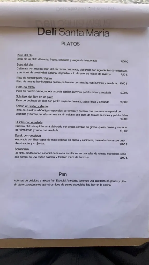 Menu_Deli - Santa Maria_Santa María del Camí_image_4