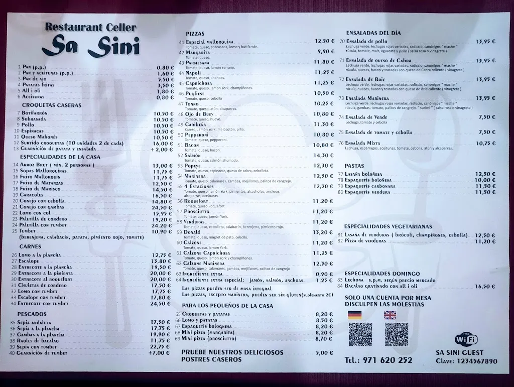 Menu_Restaurant Pizzeria Celler Sa Sini_Santa María del Camí_image_2
