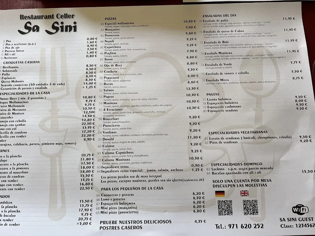 Menu_Restaurant Pizzeria Celler Sa Sini_Santa María del Camí_image_4