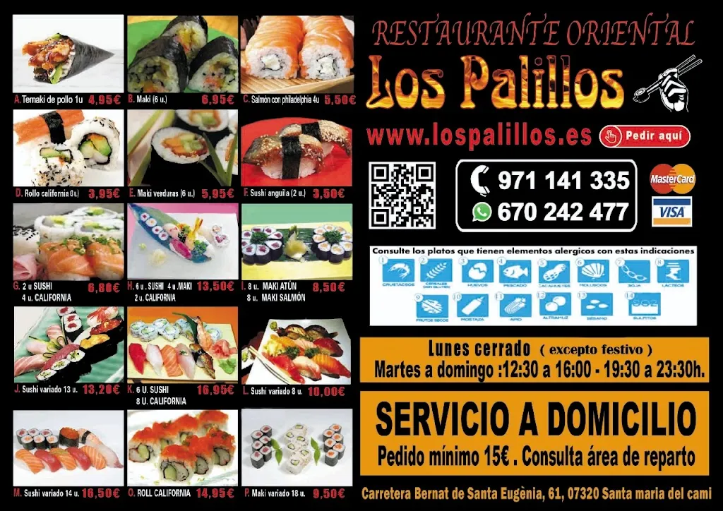Menu_Restaurante oriental los palillos_Santa María del Camí_image_2