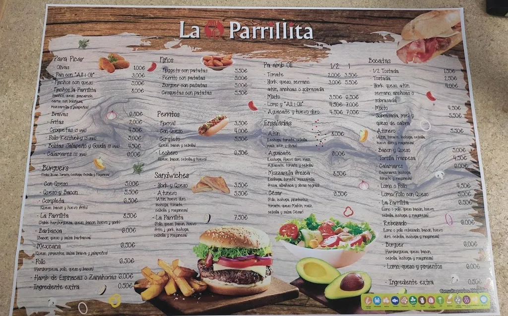 Menu_La Parrillita_Santa María del Camí_image_4