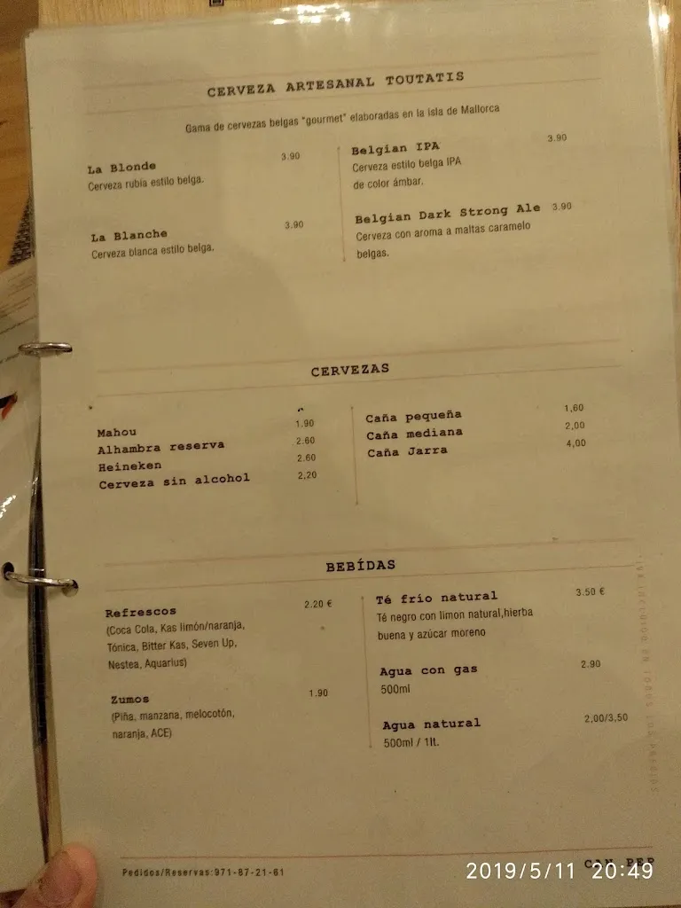 Menu_Can Pep Sencelles_Sencelles_immagine_2