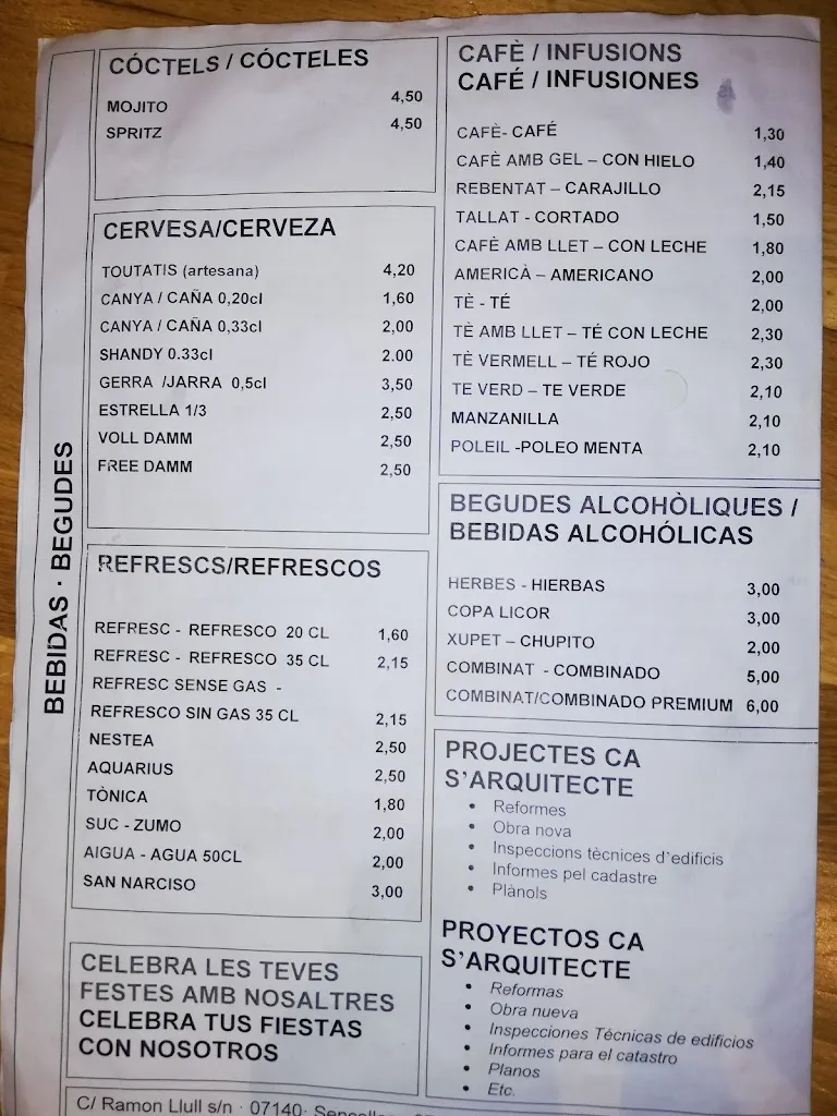 Menu_Ca S'Arquitecte_Sencelles_immagine_4