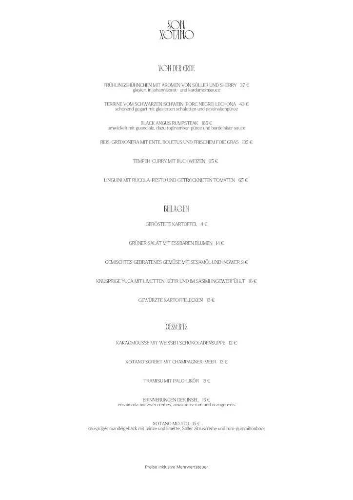 Menu_RESTAURANTE SON XOTANO_Sencelles_image_3