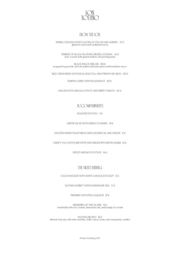 Menu_RESTAURANTE SON XOTANO_Sencelles_image_4