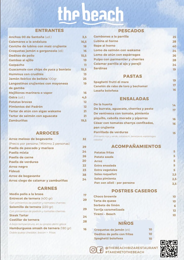Menu_The Beach Ibiza_Sant Josep de sa Talaia_image_2