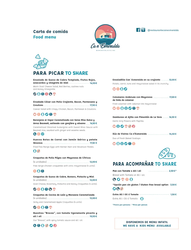 Menu_Restaurant Ca n'Esmeralda_Sant Josep de sa Talaia_immagine_2