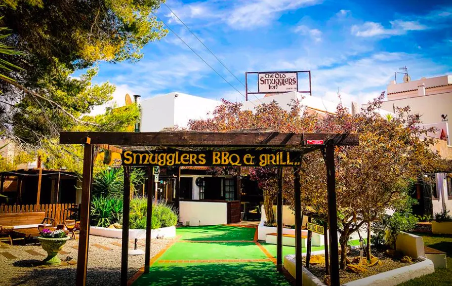 The Old Smugglers Inn restaurant in Sant Josep de sa Talaia