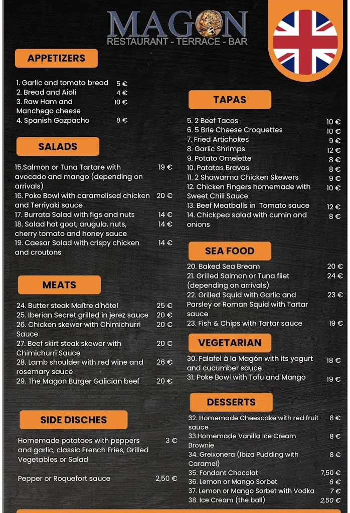 Menu_Restaurant Magon_Sant Josep de sa Talaia_image_1