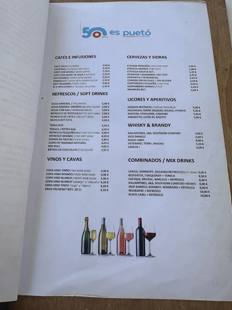 Menu_Restaurant Es Puetó_Sant Josep de sa Talaia_immagine_2