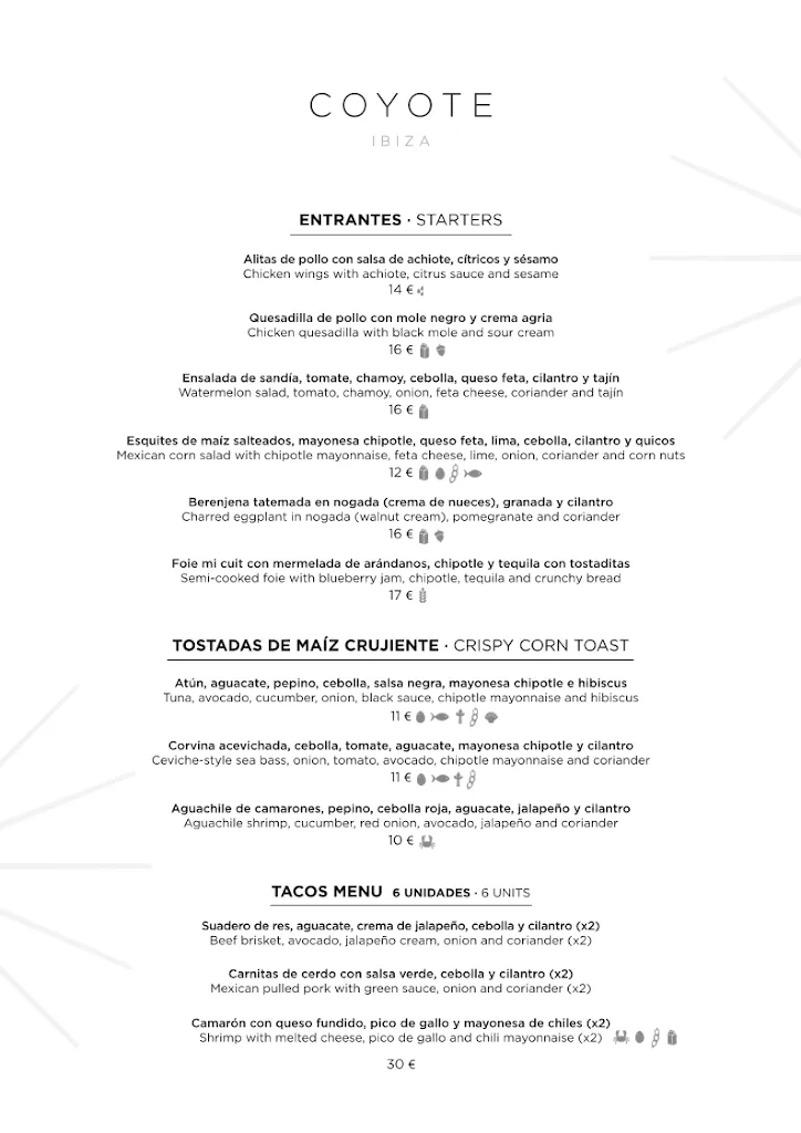Menu_Coyote_Sant Josep de sa Talaia_image_3
