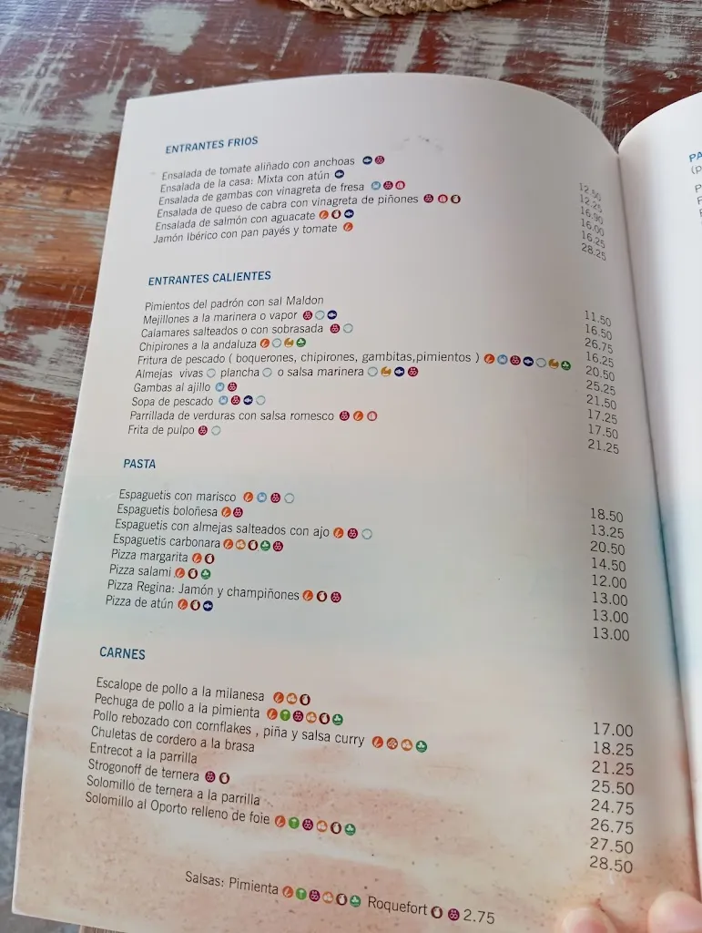 Menu_Restaurant María Luisa_Sant Josep de sa Talaia_immagine_4