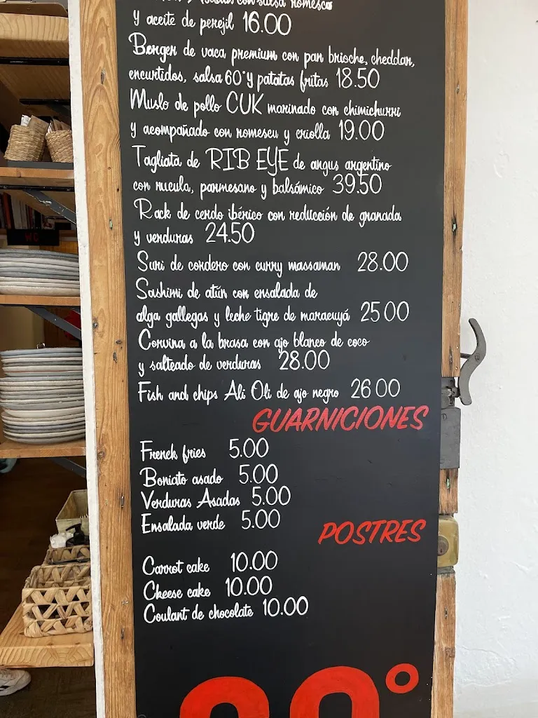 Menu_60 Grados Gastrobar restaurante_Sant Josep de sa Talaia_image_2