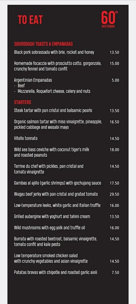 Menu_60 Grados Gastrobar restaurante_Sant Josep de sa Talaia_image_3