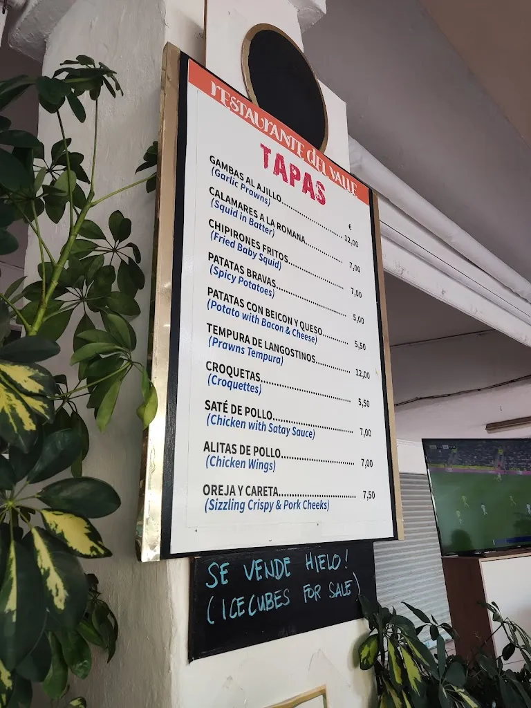 Menu_Restaurante Del Valle_Sant Josep de sa Talaia_image_2