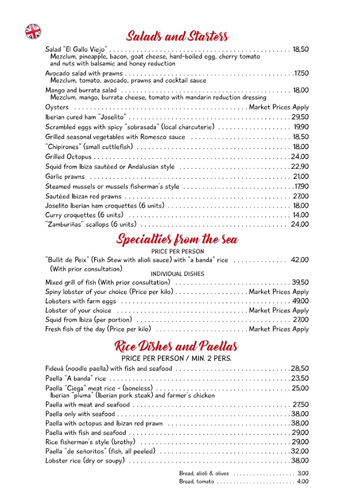 Menu_Restaurant El Gallo Viejo_Sant Josep de sa Talaia_image_3