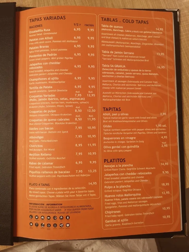 Menu_Sa Granja Cafè - Restaurant_Sóller_image_2