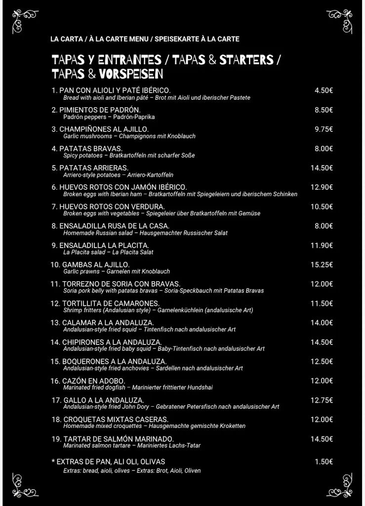 Menu_Tapas La placita_Son Servera_image_1