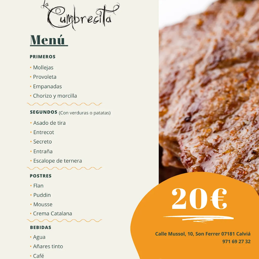 Menu_Asador La Cumbrecita_Son Ferrer_image_4