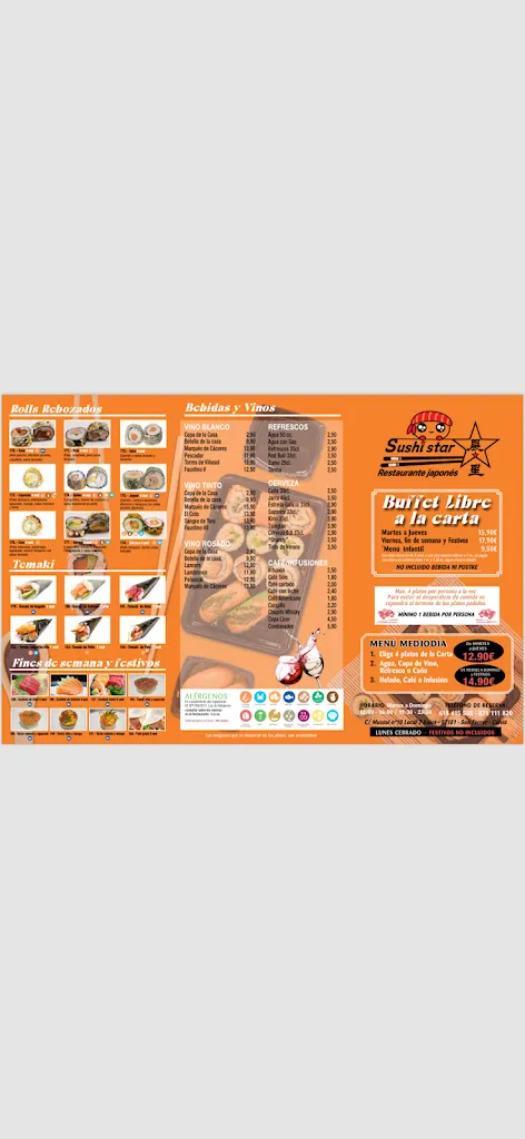 Menu_Restaurante SushiStar_Son Ferrer_image_2